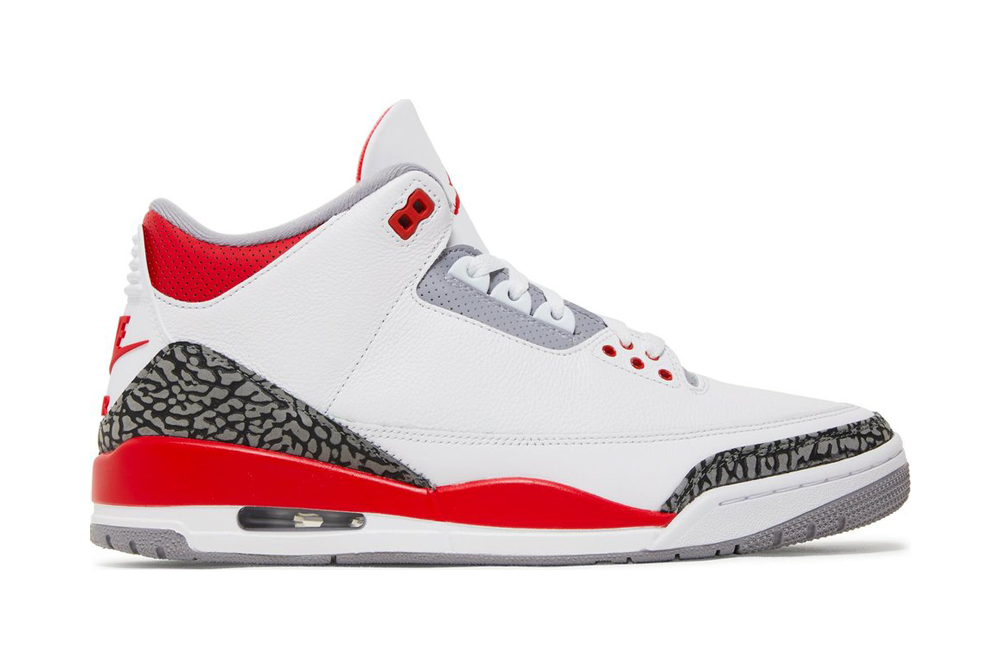 air jordan 3 retro ‘fire red’ 2022 replica