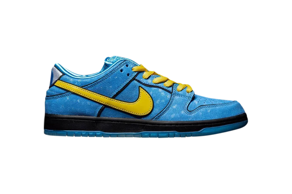 the powerpuff girls x dunk low pro sb qs ‘bubbles’ replica