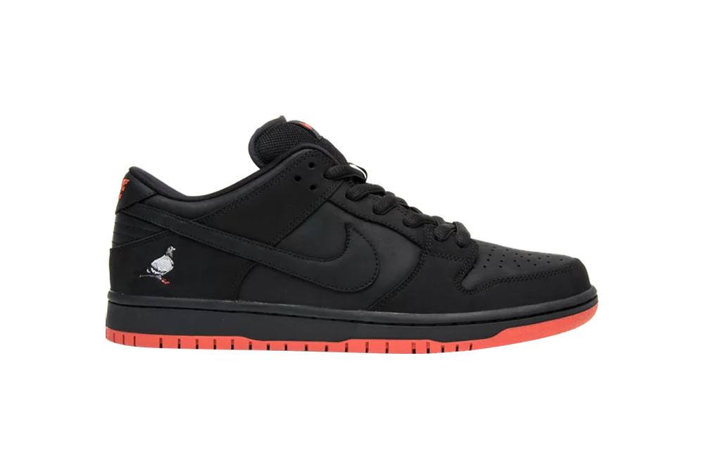 jeff staple x dunk low pro sb ‘black pigeon’ reed space exclusive replica